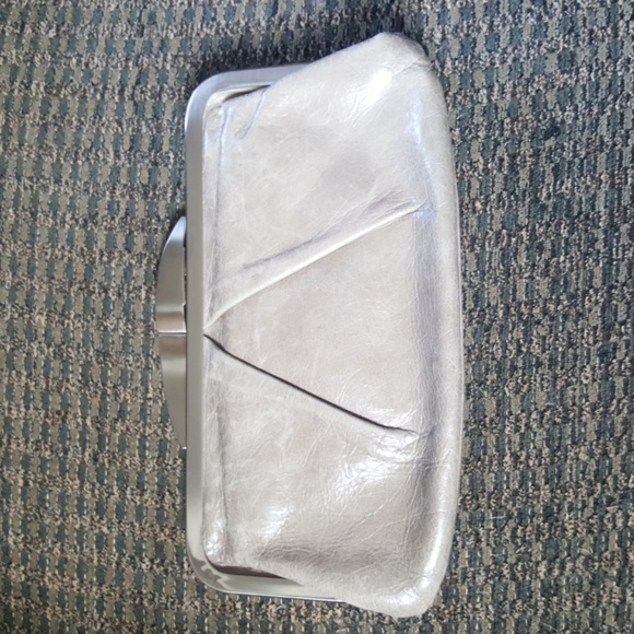 HOBO Handbags - HOBO The Original Gray Leather Wallet